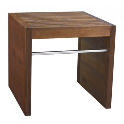 Стол к бассейну из термодерева